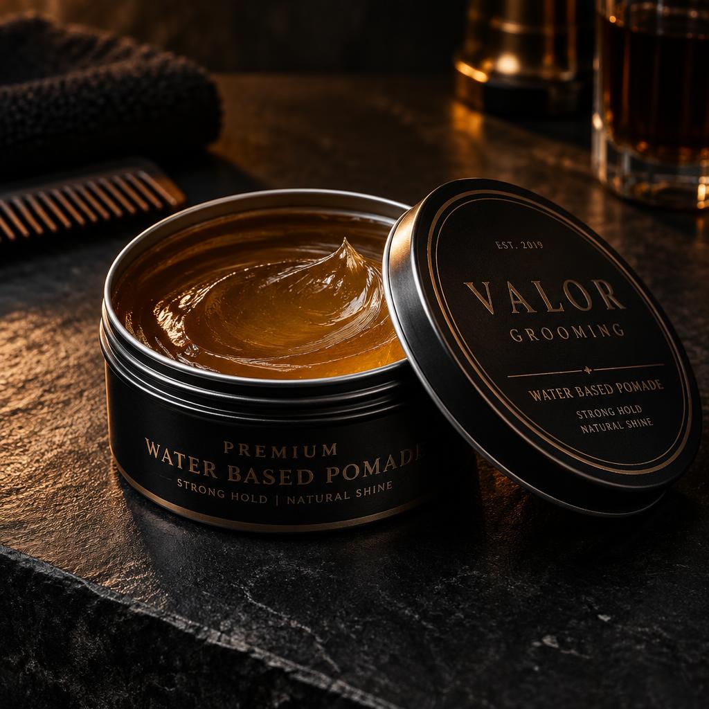 Water Pomade — Medium hold, high shine · 100 g